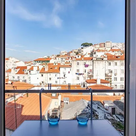 Mouraria I, Eco-duplex, French Balcony & Smart Check-in Appartamento